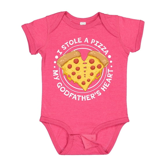 Inktastic I Stole a Pizza My Godfather's Heart Boys or Girls Baby Bodysuit