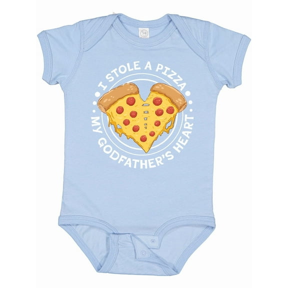 Inktastic I Stole a Pizza My Godfather's Heart Boys or Girls Baby Bodysuit