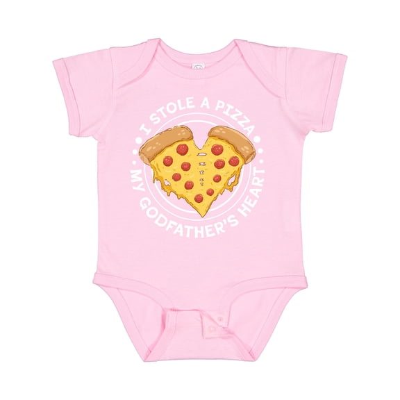 Inktastic I Stole a Pizza My Godfather's Heart Boys or Girls Baby Bodysuit