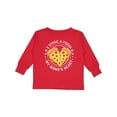 thumbnail image 1 of Inktastic I Stole a Pizza My Mimi's Heart Boys or Girls Long Sleeve Toddler T-Shirt, 1 of 5
