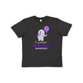 thumbnail image 1 of Inktastic I Support Alzheimer's Awareness Elephant with Balloon Youth T-Shirt, 1 of 5