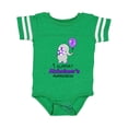 thumbnail image 1 of Inktastic I Support Alzheimer's Awareness Elephant with Purple Balloon Boys or Girls Baby Bodysuit, 1 of 5