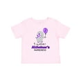 thumbnail image 1 of Inktastic I Support Alzheimer's Awareness Elephant with Purple Balloon Boys or Girls Baby T-Shirt, 1 of 5