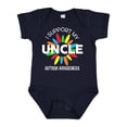 thumbnail image 1 of Inktastic I Support My Uncle Autism Awareness Boys or Girls Baby Bodysuit, 1 of 5