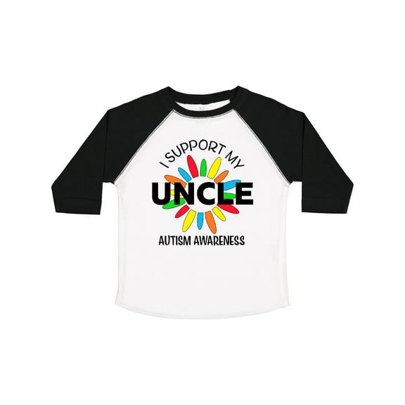 Inktastic I Support My Uncle Autism Awareness Boys or Girls Toddler T-Shirt