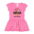thumbnail image 1 of Inktastic I Support My Uncle Autism Awareness Girls Toddler Dress, 1 of 4