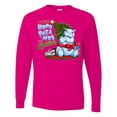 thumbnail image 1 of Inktastic I Wanna Hippopotamus for Christmas Cute Hippo Long Sleeve T-Shirt, 1 of 5