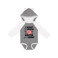 thumbnail image 1 of Inktastic I Want To Grow Up To Be A Writer Like My Mommy Boys or Girls Long Sleeve Baby Bodysuit, 1 of 5