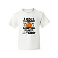 thumbnail image 1 of Inktastic I Want To Grow up To Be A Basketball Player Like My Daddy Youth T-Shirt, 1 of 5