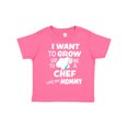thumbnail image 1 of Inktastic I Want to Grow Up to Be a Chef Like My Mommy Boys or Girls Toddler T-Shirt, 1 of 5