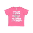 thumbnail image 1 of Inktastic I Want To Grow up To Be a Mechanic Like My Daddy Boys or Girls Toddler T-Shirt, 1 of 5