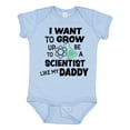 thumbnail image 1 of Inktastic I Want To Grow up To Be a Scientist Like My Daddy Boys or Girls Baby Bodysuit, 1 of 5