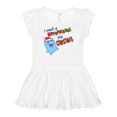 thumbnail image 1 of Inktastic I Want a Hippopotamus For Christmas Cute Stuffed Hippo Girls Baby Dress, 1 of 5