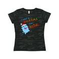 thumbnail image 1 of Inktastic I Want a Hippopotamus For Christmas Cute Stuffed Hippo Women's T-Shirt, 1 of 5