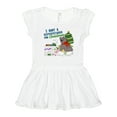 thumbnail image 1 of Inktastic I Want a Hippopotamus For Christmas Girls Toddler Dress, 1 of 5