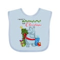thumbnail image 1 of Inktastic I Want a Hippopotamus for Christmas Boys or Girls Baby Bib, 1 of 4