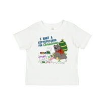 Inktastic I Want a Hippopotamus for Christmas Boys or Girls Baby T-Shirt