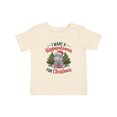 thumbnail image 1 of Inktastic I Want a Hippopotamus for Christmas Boys or Girls Baby T-Shirt, 1 of 5