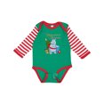 thumbnail image 1 of Inktastic I Want a Hippopotamus for Christmas Boys or Girls Long Sleeve Baby Bodysuit, 1 of 5