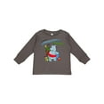 thumbnail image 1 of Inktastic I Want a Hippopotamus for Christmas Boys or Girls Long Sleeve Toddler T-Shirt, 1 of 5