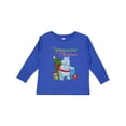 thumbnail image 1 of Inktastic I Want a Hippopotamus for Christmas Boys or Girls Long Sleeve Toddler T-Shirt, 1 of 5