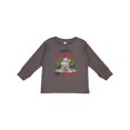 thumbnail image 1 of Inktastic I Want a Hippopotamus for Christmas Boys or Girls Long Sleeve Toddler T-Shirt, 1 of 5