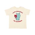 thumbnail image 1 of Inktastic I Want a Hippopotamus for Christmas Boys or Girls Toddler T-Shirt, 1 of 5
