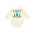 thumbnail image 1 of Inktastic I Want a Hippopotamus for Christmas Cute Ugly Sweater Boys or Girls Long Sleeve Baby Bodysuit, 1 of 5