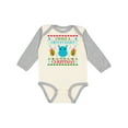 thumbnail image 1 of Inktastic I Want a Hippopotamus for Christmas Cute Ugly Sweater Boys or Girls Long Sleeve Baby Bodysuit, 1 of 5