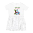 thumbnail image 1 of Inktastic I Want a Hippopotamus for Christmas Girls Toddler Dress, 1 of 5