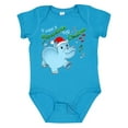 thumbnail image 1 of Inktastic I Want a Hippopotamus for Christmas Hippo in Santa Hat Boys or Girls Baby Bodysuit, 1 of 5