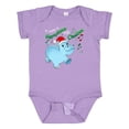 thumbnail image 1 of Inktastic I Want a Hippopotamus for Christmas Hippo in Santa Hat Boys or Girls Baby Bodysuit, 1 of 5