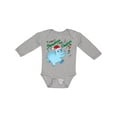 thumbnail image 1 of Inktastic I Want a Hippopotamus for Christmas Hippo in Santa Hat Boys or Girls Long Sleeve Baby Bodysuit, 1 of 5