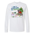 thumbnail image 1 of Inktastic I Want a Hippopotamus for Christmas Long Sleeve T-Shirt, 1 of 5