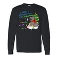 thumbnail image 1 of Inktastic I Want a Hippopotamus for Christmas Long Sleeve T-Shirt, 1 of 5