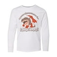 thumbnail image 1 of Inktastic I Want a Hippopotamus for Christmas Long Sleeve Youth T-Shirt, 1 of 5
