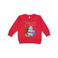 thumbnail image 1 of Inktastic I Want a Hippopotamus for Christmas Toddler Sweatshirt, 1 of 4