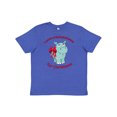 thumbnail image 1 of Inktastic I Want a Hippopotamus for Christmas Youth T-Shirt, 1 of 5
