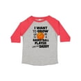 thumbnail image 1 of Inktastic I Want to Grow Up to Be a Basketball Player Like My Daddy Boys or Girls Toddler T-Shirt, 1 of 5
