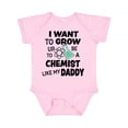 thumbnail image 1 of Inktastic I Want to Grow Up to Be a Chemist Like My Daddy Boys or Girls Baby Bodysuit, 1 of 5