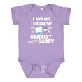 thumbnail image 1 of Inktastic I Want to Grow Up to Be a Dentist Like My Daddy Boys or Girls Baby Bodysuit, 1 of 5
