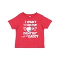 thumbnail image 1 of Inktastic I Want to Grow Up to Be a Dentist Like My Daddy Boys or Girls Baby T-Shirt, 1 of 5