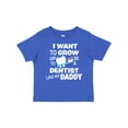thumbnail image 1 of Inktastic I Want to Grow Up to Be a Dentist Like My Daddy Boys or Girls Baby T-Shirt, 1 of 5