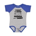 thumbnail image 1 of Inktastic I Want to Grow Up to Be a Engineer Like My Daddy Boys or Girls Baby Bodysuit, 1 of 5