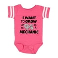 thumbnail image 1 of Inktastic I Want to Grow Up to Be a Mechanic Boys or Girls Baby Bodysuit, 1 of 5