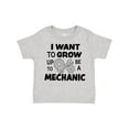 thumbnail image 1 of Inktastic I Want to Grow Up to Be a Mechanic Boys or Girls Toddler T-Shirt, 1 of 5