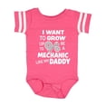 thumbnail image 1 of Inktastic I Want to Grow Up to Be a Mechanic Like My Daddy Boys or Girls Baby Bodysuit, 1 of 5