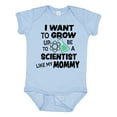 thumbnail image 1 of Inktastic I Want to Grow Up to Be a Scientist Like My Mommy Boys or Girls Baby Bodysuit, 1 of 5