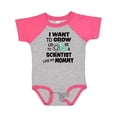 thumbnail image 1 of Inktastic I Want to Grow Up to Be a Scientist Like My Mommy Boys or Girls Baby Bodysuit, 1 of 5