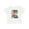 thumbnail image 1 of Inktastic I Want to Grow Up to Be a Writer Like My Mommy Boys or Girls Baby T-Shirt, 1 of 5